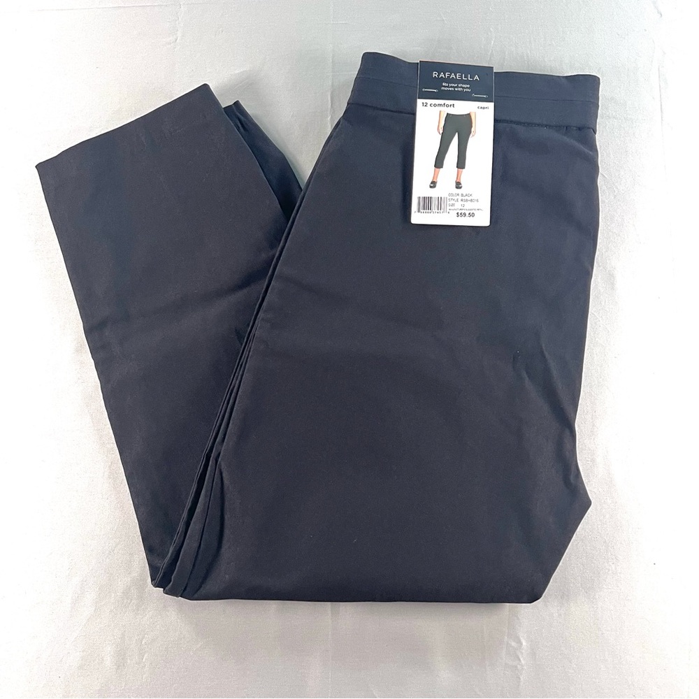 Rafaella Women's Black Capris